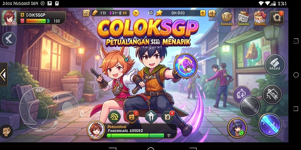 Gameplay COLOKSGP yang menarik dengan grafis Anime yang memukau.