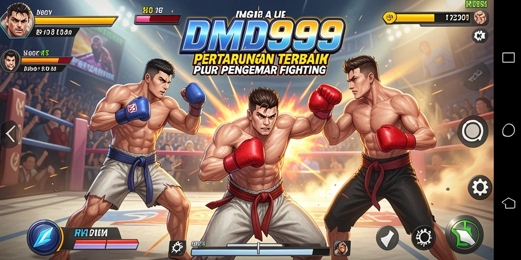 Tampilan adegan pertarungan mendebarkan di DMD999.