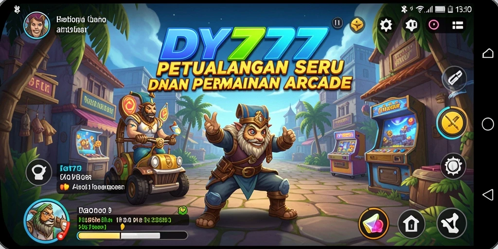 Tampilan gameplay menarik dari DY777 dalam genre Arcade.