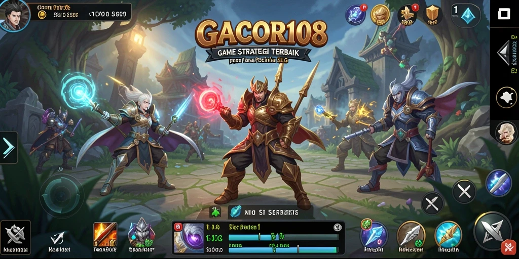 Tampilan gameplay seru GACOR108 dengan aksi strategi yang mendebarkan.