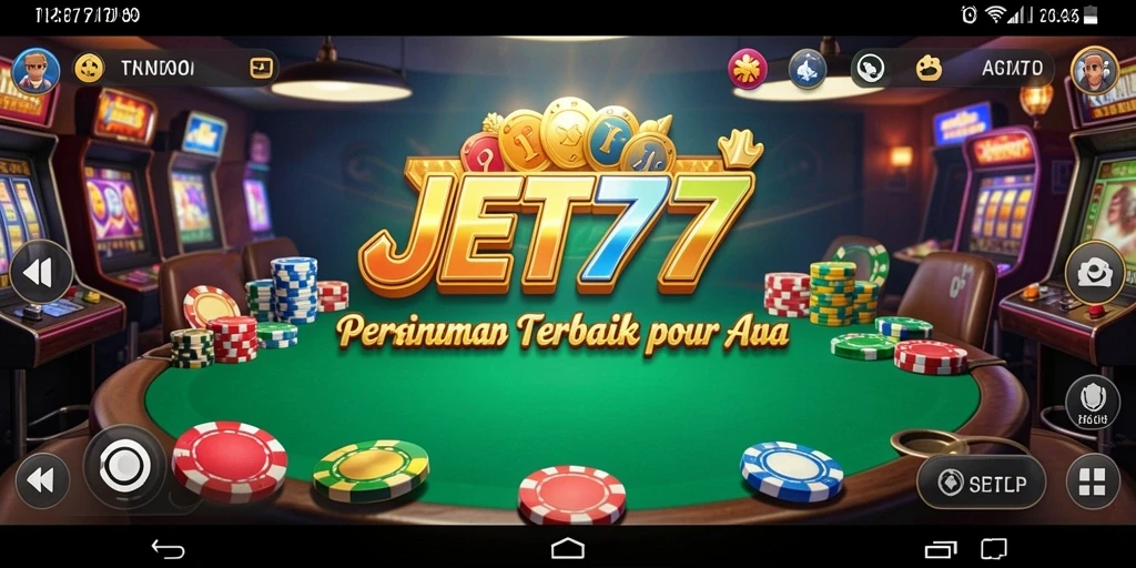 Screenshot gameplay JET77 menampilkan aksi kasino yang mengasyikkan.
