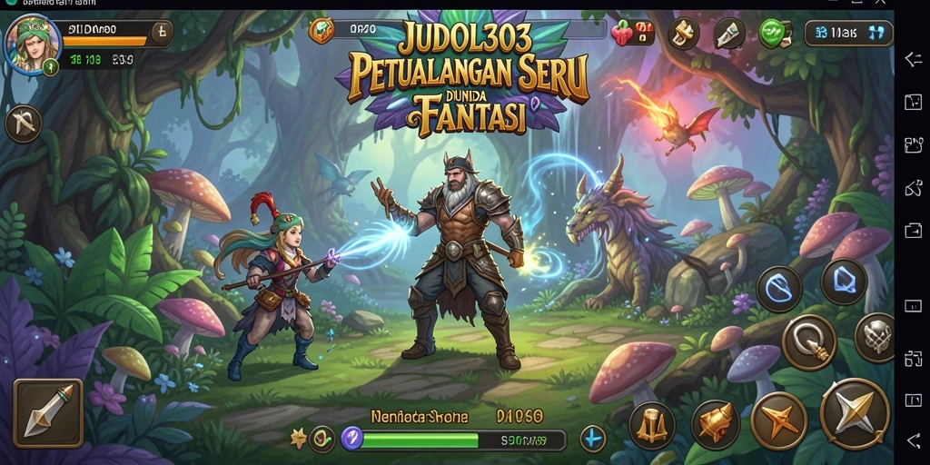 Tangkapan layar gameplay dari JUDOL303 yang menampilkan aksi petualangan yang seru.