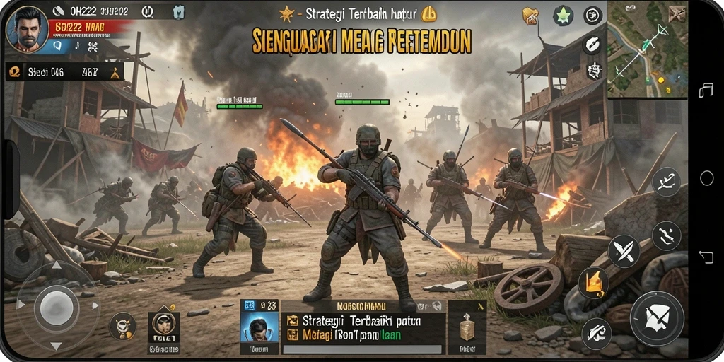 Gameplay menegangkan dengan berbagai strategi dalam OH222.