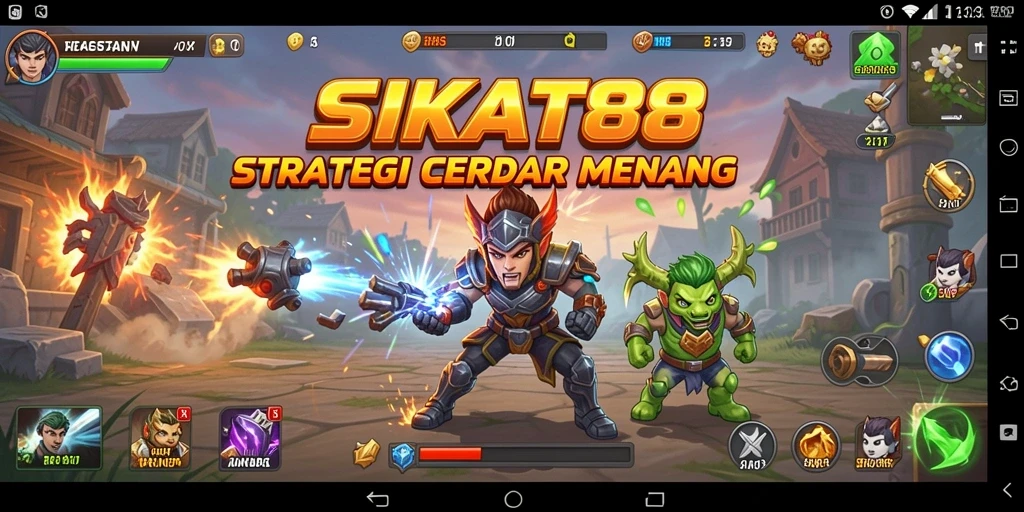 Tampilan gameplay SIKAT88 yang menarik dan menantang.