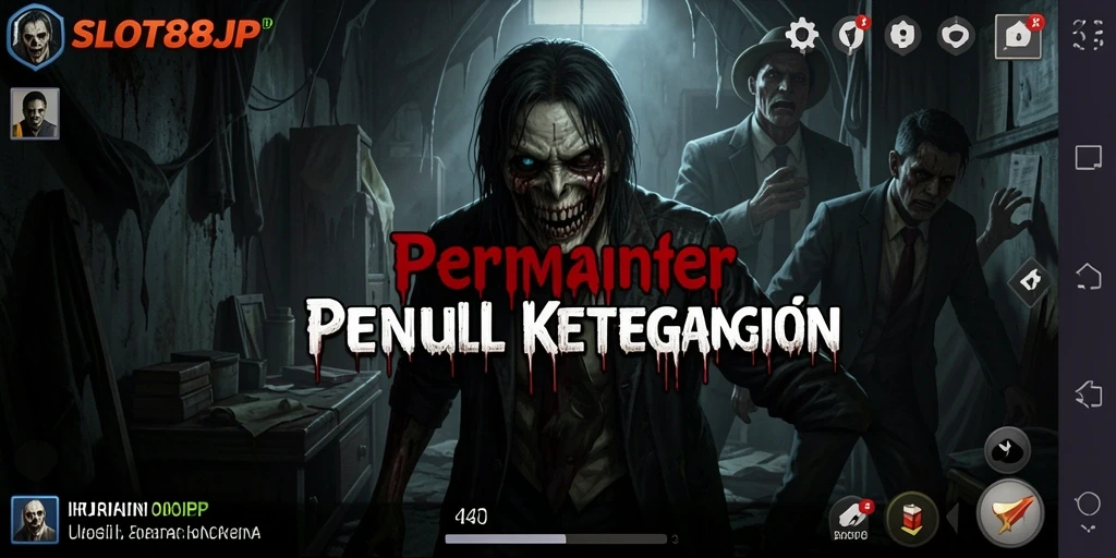 Screenshot gameplay yang menunjukkan aksi menegangkan dalam SLOT88JP.