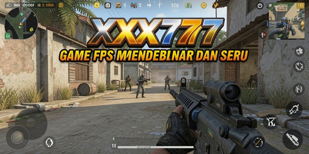 Gameplay XXX777 dengan aksi tembak-menembak yang mendebarkan.